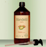 Mandlový olej lisovaný za studena 0,5; 1; 5 a 10 l - Masážní příslušenství - Oleje a emulze